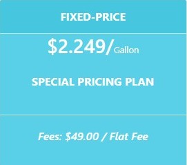 Propane price protection program price for fixed price